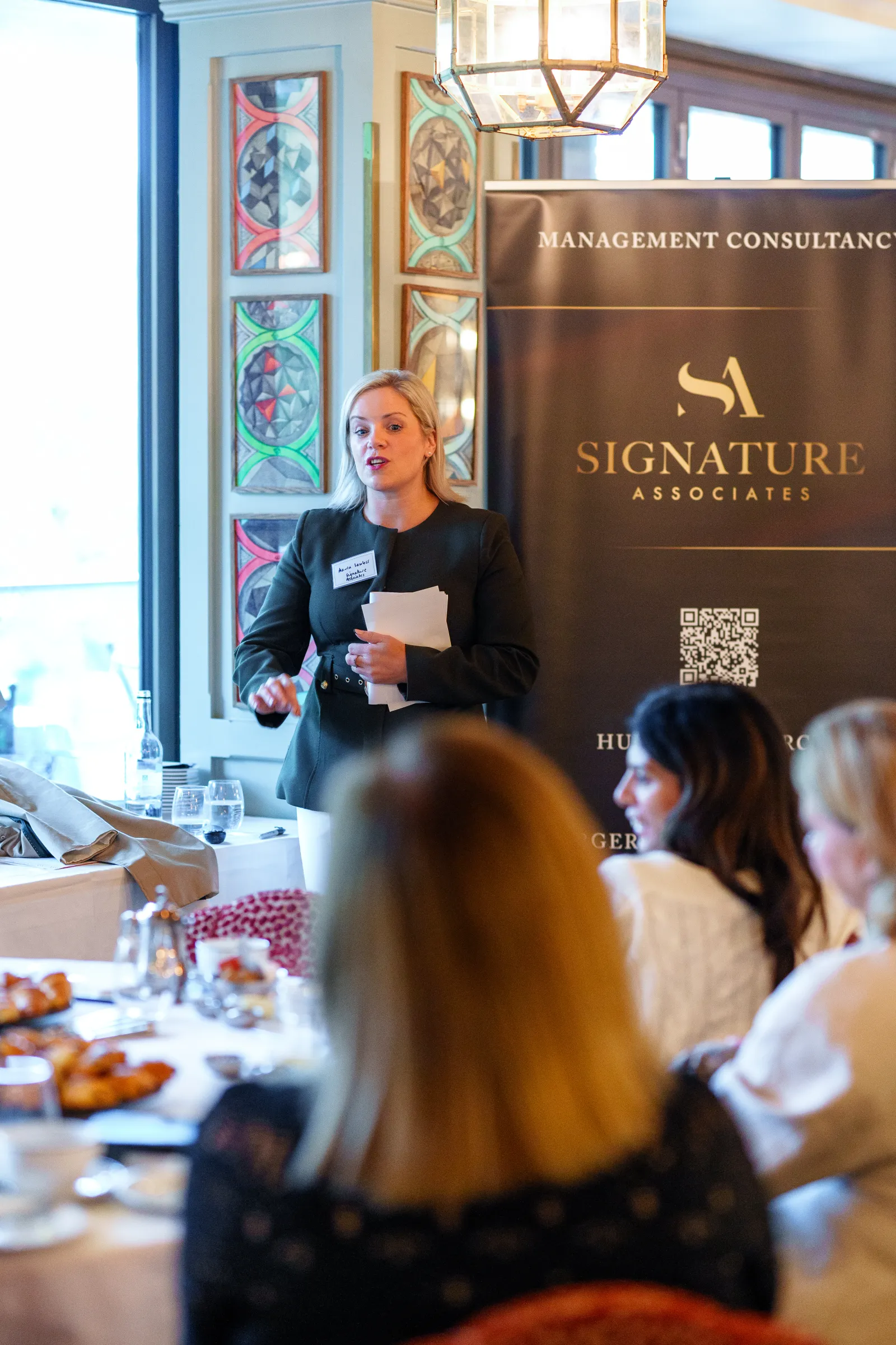Signature Circle networking session
